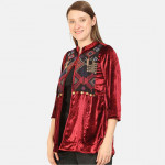 Women Embroidered Shrug