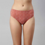 Women Pack of Assorted Mid Waist Full coverage Cotton Antimicrobial Briefs
