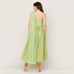 "Women Embroidered A-Line Kurta and Dupatta "